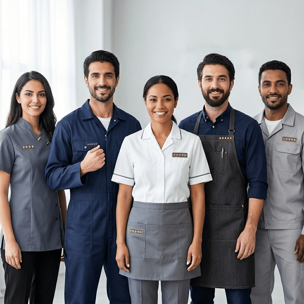 Iraqi tradesperson at work